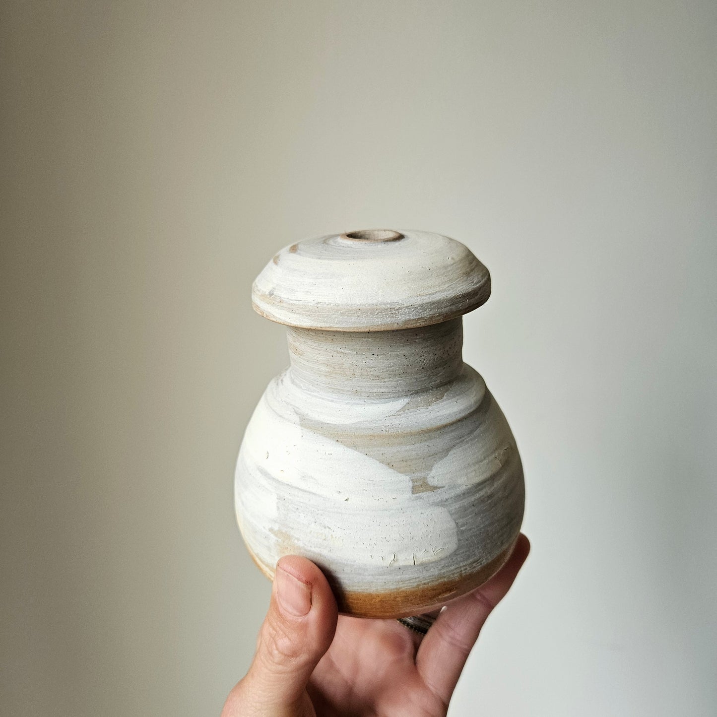Flowers in Local, Handmade Ceramic Bud Vase