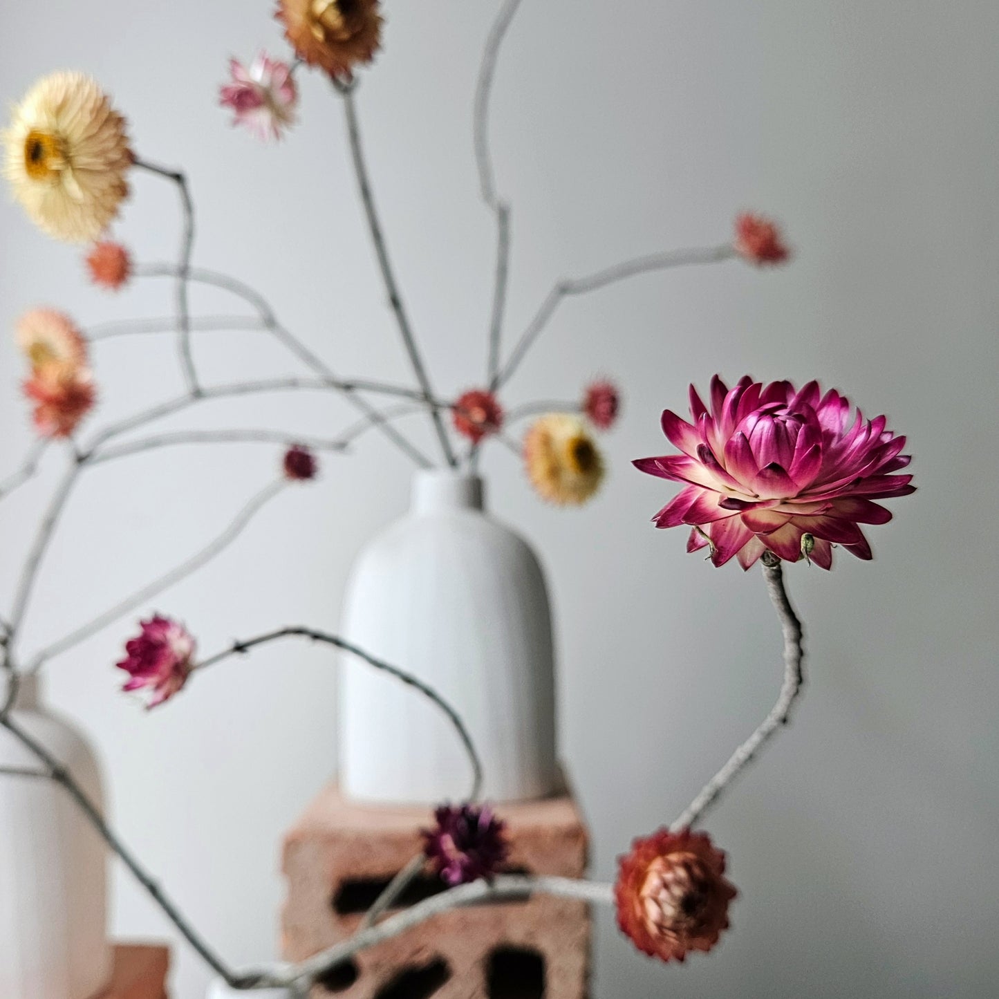 Forever blooming branches vase