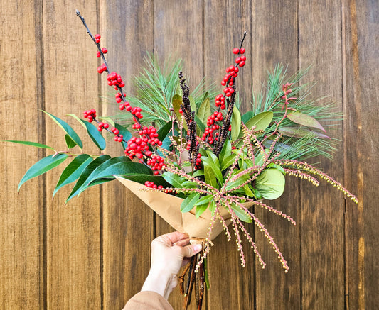 Fresh Evergreen Bouquet